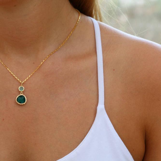 Handmade Jewelry for Women,Dainty Jewelry,Jewelry Necklace,Dainty Gold Necklace,Gemstone Necklaces for Women,Gemstone Pendant Necklace