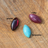 Gemstone Earrings,Blue Sapphire Earrings,Dangle Earrings for Women,Gold Plated Earrings,Boho Earrings,Blue Earrings for Women