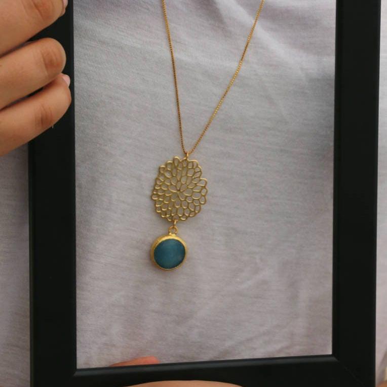 Gem Necklace for Women, Boho Necklace, Pendant Necklace for Women,Custom Necklace,Long Gold Necklace,Jade Necklace ,Christmas Gift