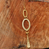 Extra Long Necklace, Long Gold Necklace, Customized Necklace, Pendant Necklace for Women, Trendy Necklaces, Handmade Jewelry, Gold Necklace