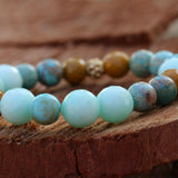 Bracelet Set,Stacked Bracelets for Women,Bead Bracelet,Charm Bracelet,Blue Bracelet,Gemstone Bracelet,Bead Bracelet Set,Blue Bracelet