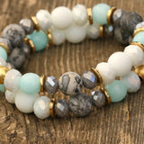 Bracelet Set,Jewelry Sets for Women,Bead Bracelets,Jasper Bracelet,Gemstone Bracelets for Women,Bead Bracelet Set,Womens Jewelry