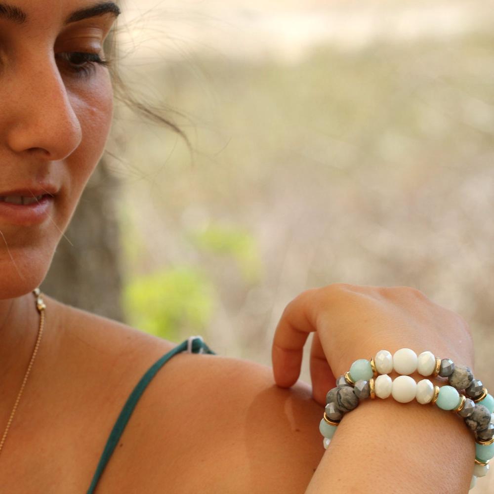 Bracelet Set,Jewelry Sets for Women,Bead Bracelets,Jasper Bracelet,Gemstone Bracelets for Women,Bead Bracelet Set,Womens Jewelry