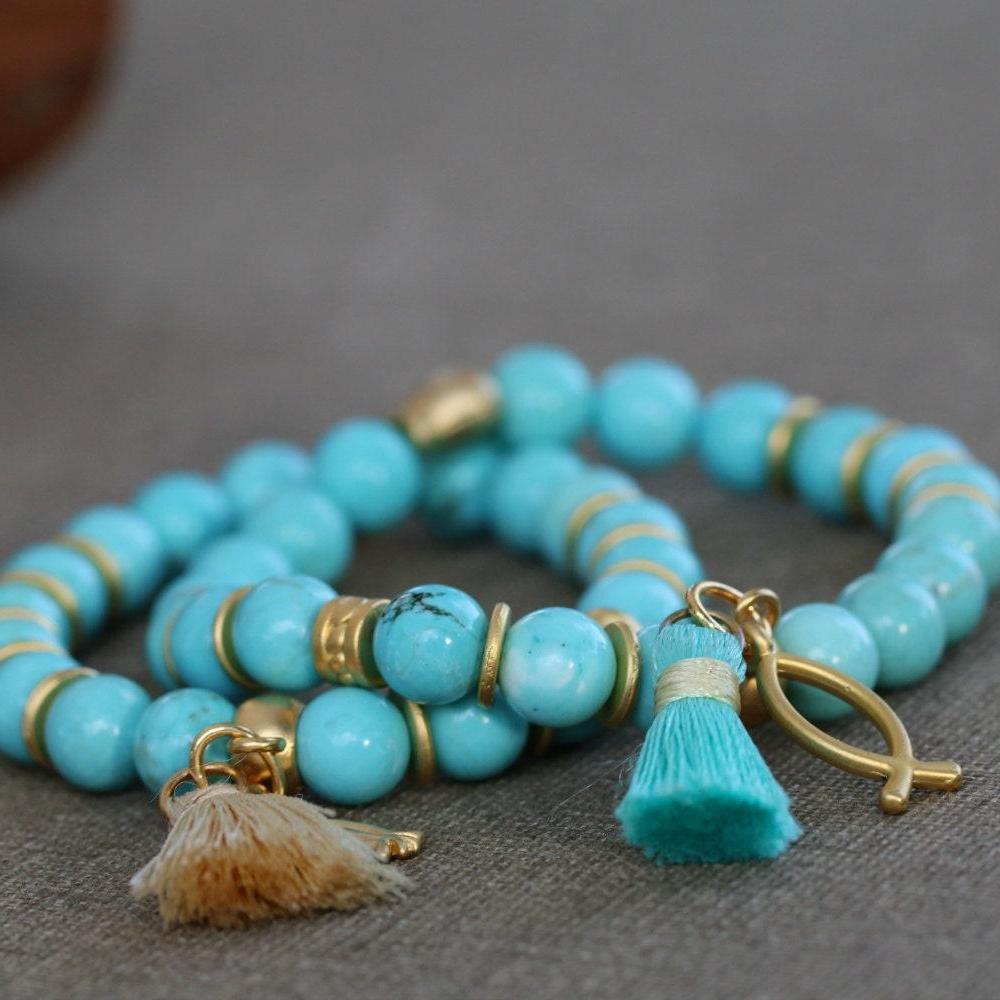 Gemstone Bracelet,Charm Bracelets for Women,Bead Bracelet,Bohemian Jewelry for Women,Boho Bracelets,Handmade Jewelry,Gift Ideas for Her