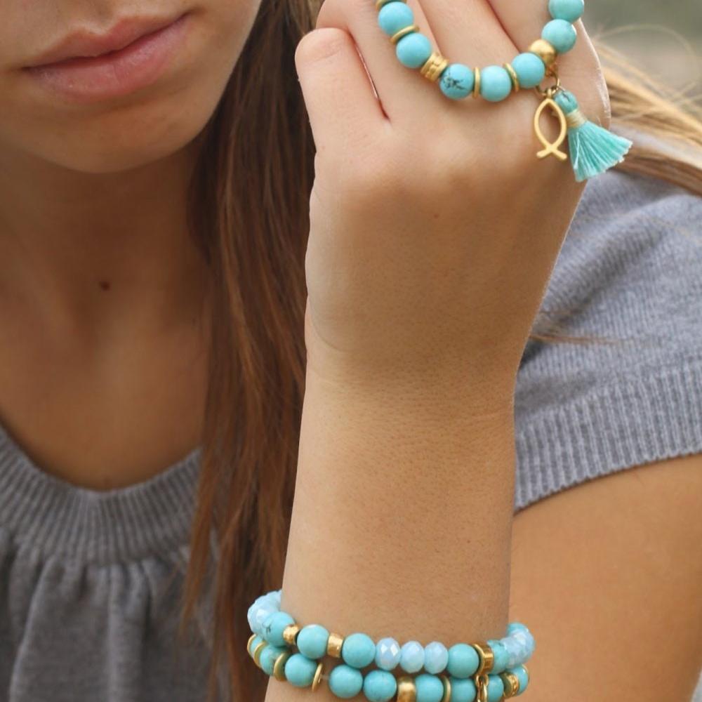Gemstone Bracelet,Charm Bracelets for Women,Bead Bracelet,Bohemian Jewelry for Women,Boho Bracelets,Handmade Jewelry,Gift Ideas for Her