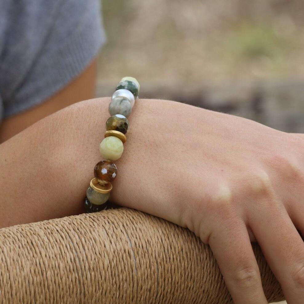 Agate Bracelet,Gemstone Bracelet,Bead Bracelets for Women,Fashion Jewelry,Gift Jewelry,Gifts for Her,Handmade Bracelet,Mother's Day Sale