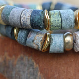 Jasper Bracelet,Stone Bracelets for Women,Gemstone Bracelets for Women,Blue Bracelet,Blue Jewelry,Stacking Bracelets,Boho Jewelry