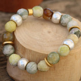 Agate Bracelet,Gemstone Bracelet,Bead Bracelets for Women,Fashion Jewelry,Gift Jewelry,Gifts for Her,Handmade Bracelet,Mother's Day Sale
