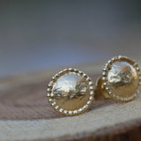 Gold Stud Earrings,Gold Ear Jacket,14k For Women,Fashion Earrings,Minimalist Earrings,Lotus Earrings,Vintage Earrings,Bridal Earrings