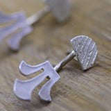 Ear Jackets for Women,925 Silver Earrings,Geometric Stud Earrings,Sterling Silver Stud Earrings,Fashion Earrings,Bohemian Earrings