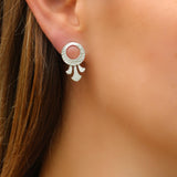 Small Silver Stud Earrings