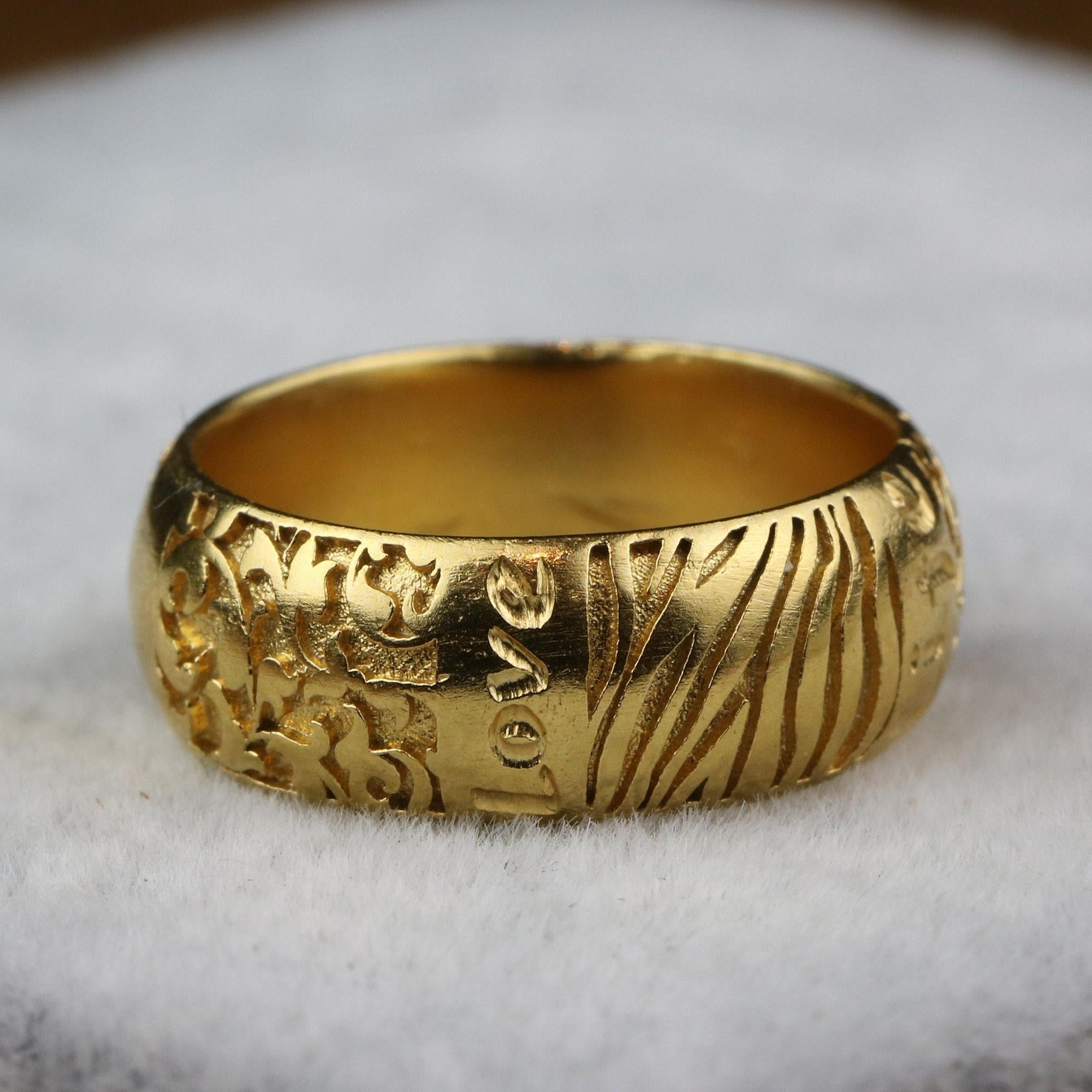 Gold Rings for Men,Gold Wedding Rings,Yellow Gold Ring,Gold Band Rings,Handmade Jewelry,Fine Jewelry,Mens Wedding Rings,Unique Rings