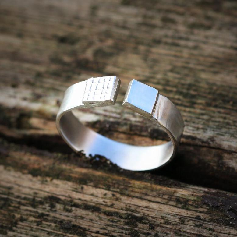 Cuff Ring,Open Ring,Sterling Silver Ring,Stacking Rings for Women,Boho Silver Jewelry,Statement Ring,Ring 925,Unisex Ring,Mother's Day Gift