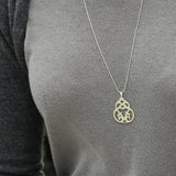 Silver Necklaces for Women,Silver Pendant Necklace,Long Necklace for Women,Long Silver Necklace,Pendant Necklace,Gifts for Her