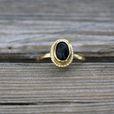 Cute Dainty Rings,Black Onyx Rings,Cute Jewelry for Women,Dainty Gold Rings,Womens Stackable Rings,Boho Jewelry Rings,Teen Jewelry