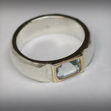 March Birthstone,Aquamarine Ring,Birthstone Rings for Women,Gifts for Women,Ladies Ring,Silver Band Ring,Fashion Ring,Fine Jewelry