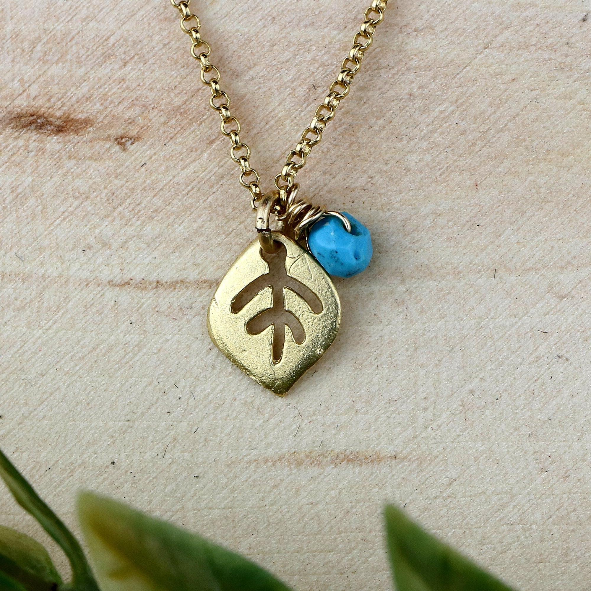 Short Necklace,Custom Necklace,Birthstone Necklaces for Women,Turquoise Pendant Necklace,Cute Necklace,Necklace Gold,Gifts for Women