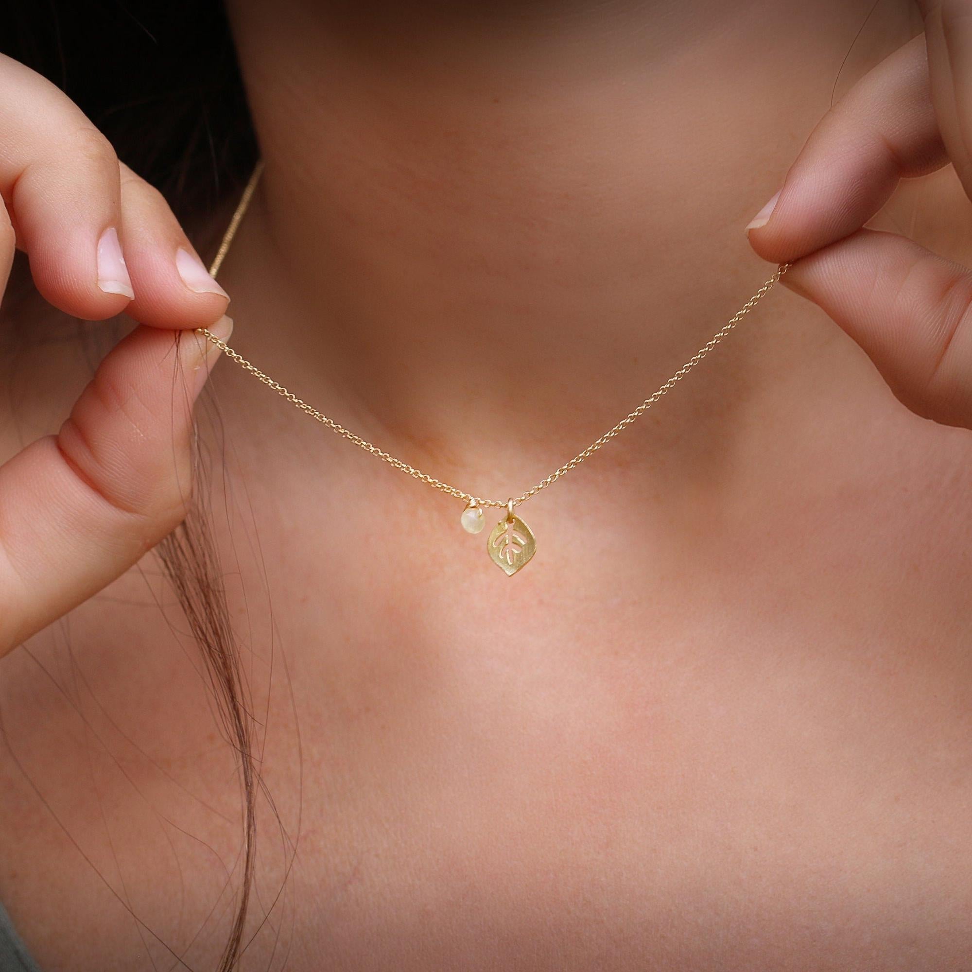 Citrine Necklace,Birthstone Necklace,Dainty Necklaces for Women,Cute Necklace,Jewelry for Teen Girls,Gifts for Her,Gold Pendant Necklace
