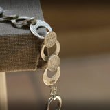 Silver Bracelets,Chunky Bracelet,Womens Bracelet,Unique Bracelets,Everyday Bracelet,Link Bracelet,Fashion Jewelry,Womens Jewelry