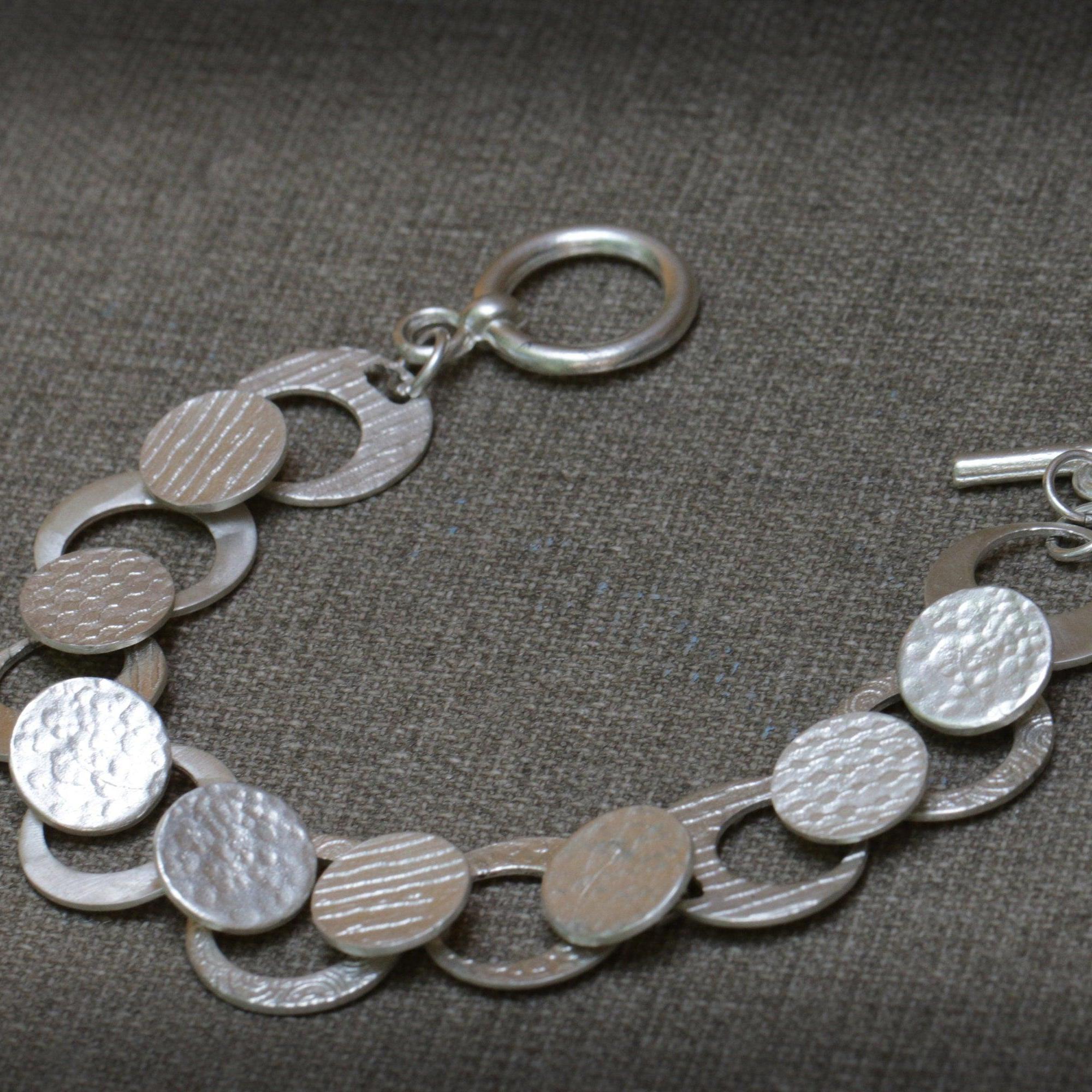 Silver Bracelets,Chunky Bracelet,Womens Bracelet,Unique Bracelets,Everyday Bracelet,Link Bracelet,Fashion Jewelry,Womens Jewelry