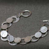 Silver Bracelets,Chunky Bracelet,Womens Bracelet,Unique Bracelets,Everyday Bracelet,Link Bracelet,Fashion Jewelry,Womens Jewelry