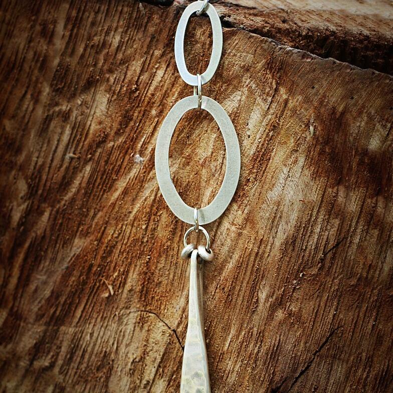 Long Silver Necklace,Silver Pendant Necklace,Pendant Necklace for Women,Silver Jewelry for Women,Women Jewelry,Long Pendant Necklace