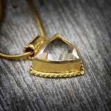 Dainty Necklaces for Women,Clear Quartz Necklace,Crystal Quartz Necklace,Jewelry Necklace,Anniversary Gifts for Her,Handmade Jewelry