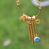 Gold Pendant Necklace,Gold Necklace for Women,Gifts for Her,Long Gold Necklaces for Women,Boho Statement Necklace,Jewelry Necklace