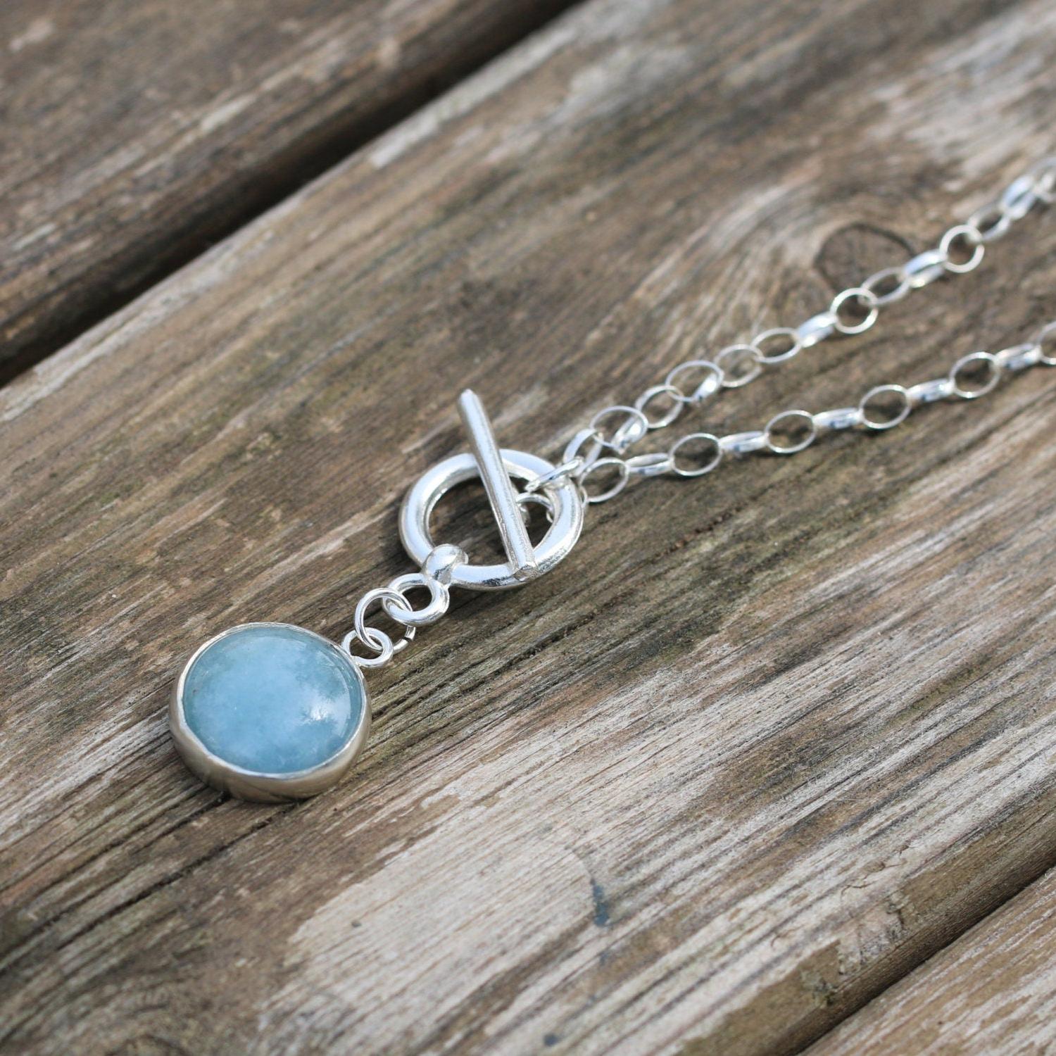 Extra Long Silver Statement Necklace, Double Pendant Necklace, Pendant necklace, Hand Made Jewelry For Her, Toggle Necklace, Christmas Gift