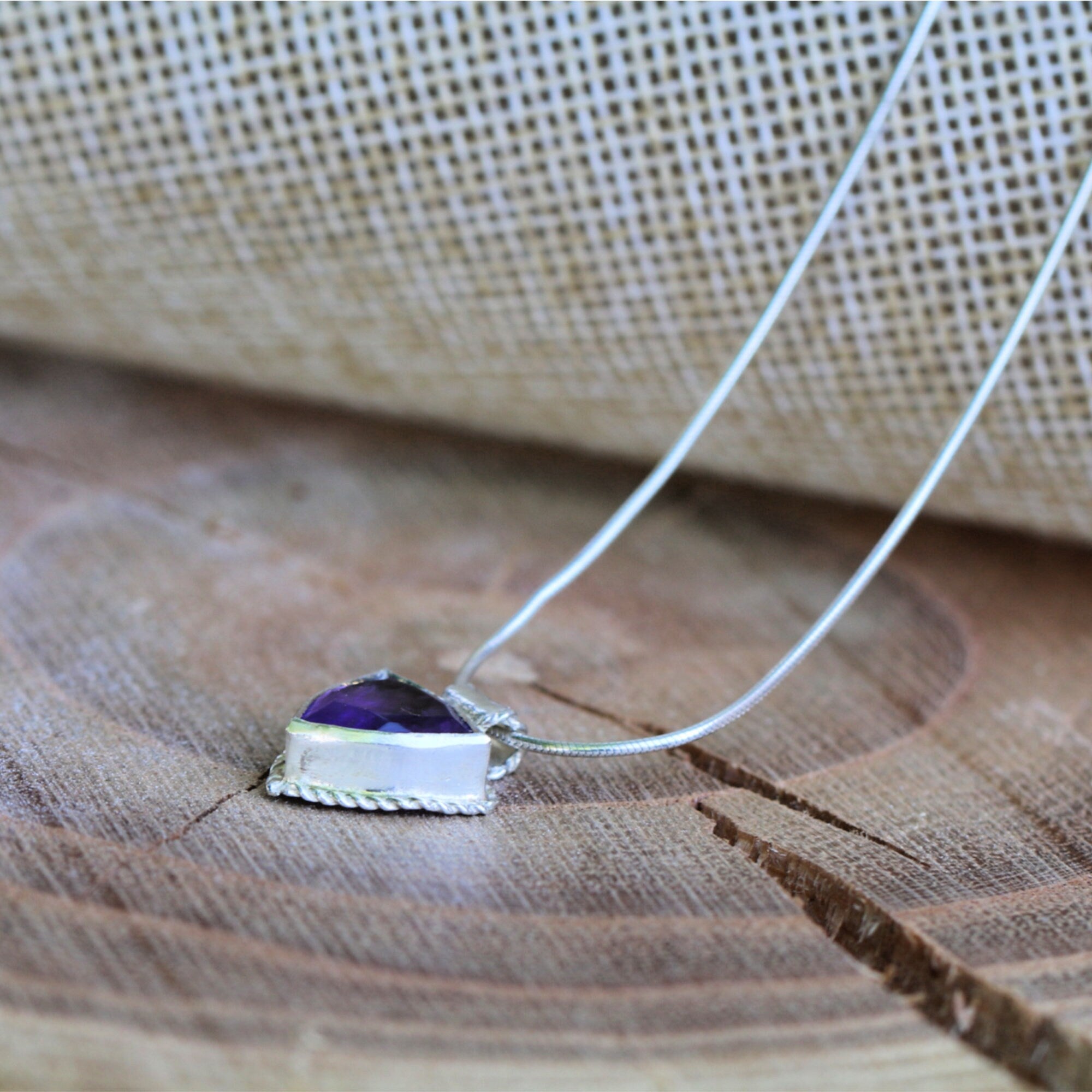 Dainty Silver Necklace,Purple Necklace,Amethyst Necklace,February Birthstone,February Birthstone Jewelry,Womens Jewelry,Fashion Jewelry