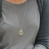 Silver Necklaces for Women,Silver Pendant Necklace,Long Necklace for Women,Long Silver Necklace,Pendant Necklace,Gifts for Her