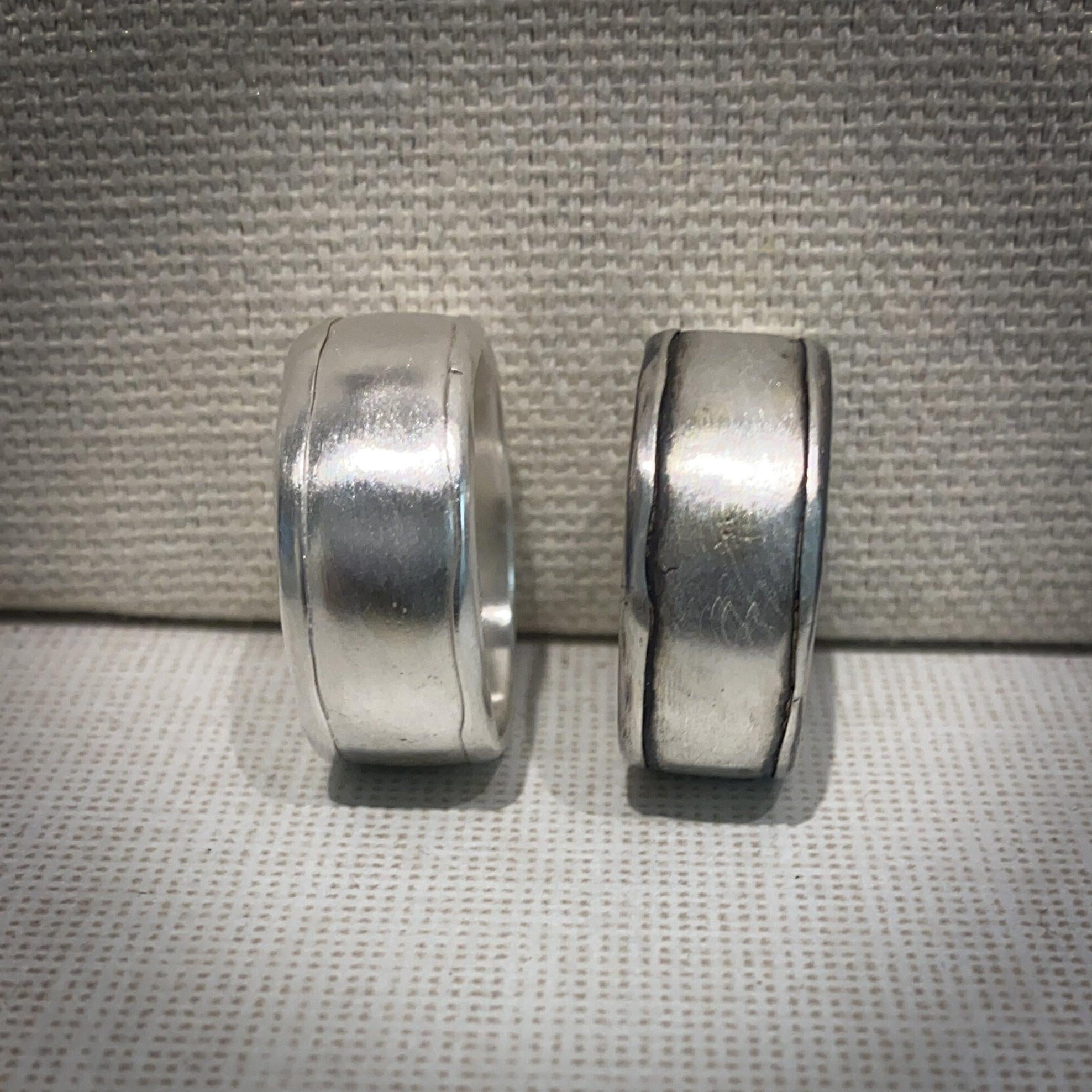 Custom Engraved Ring,Silver Rings for Men,Band Rings,Custom Wedding Ring,Thick Ring,Handmade Rings,Wedding Rings for Men,Mens Rings