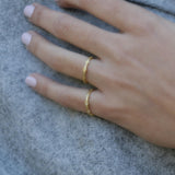 Dainty Rings,Stacking Ring,Vintage Rings,Gold Plated Rings,Everyday Rings,18k Gold Ring,Handmade Jewelry for Women,Boho Rings