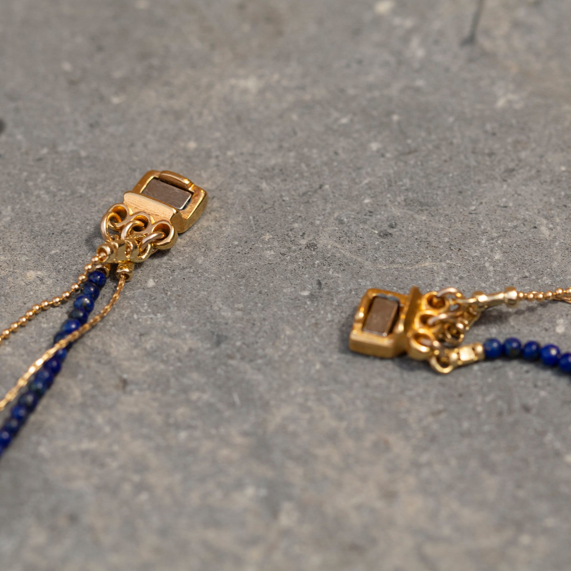 Lapis Layered Necklace ,Three Layered Necklace ,Multi Pendant Necklace ,Lapis Lazuli Necklace ,Stacked Necklaces , Multi-Strand Necklaces