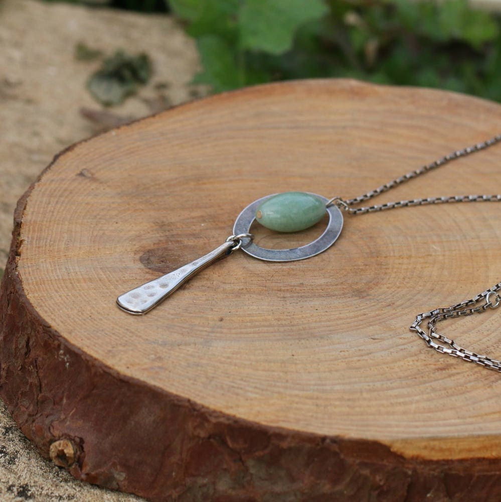 Oval And Spike Extra Long Pendant Necklaces For Women