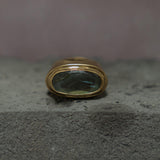 Labradorite Ring ,Statement Oval Ring, 14k Gold Ring, Cocktail Ring, Gemstone Ring, Solitaire Ring, Oval Ring Setting, Gold Ring For Women