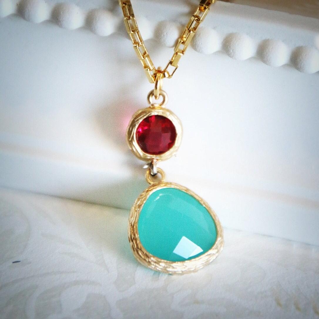 Gemstone Pendant Necklace