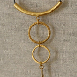 Handmade Gold Boho Necklace for Women