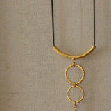 Handmade Gold Boho Necklace for Women