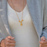 Rabbit Gold Pendant • Rabbit Jewelry • Easter Jewelry Gift • Bunny Jewelry • Bunny Silver Charm Necklace • Rabbit Necklaces For Women