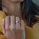 Red Garnet Ring • Rectangle Garnet Ring • Baguette Birthstone ring • Gold Plated Garnet Ring • Custom Birthstone Ring • Gift Jewelry