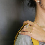 Rectangle Signet Ring • Silver Bar Ring Women • Signet Band Ring • Statement Ring • Solitaire Ring • Hand-Made Signet Ring • Gift For Mom •