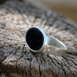 Black Ring,Jewelry for Women,Onyx Rings,Womens Gemstone Rings,Boho Sterling Silver Rings,Statement Ring,Bohemian Rings,Mother's Day Gift