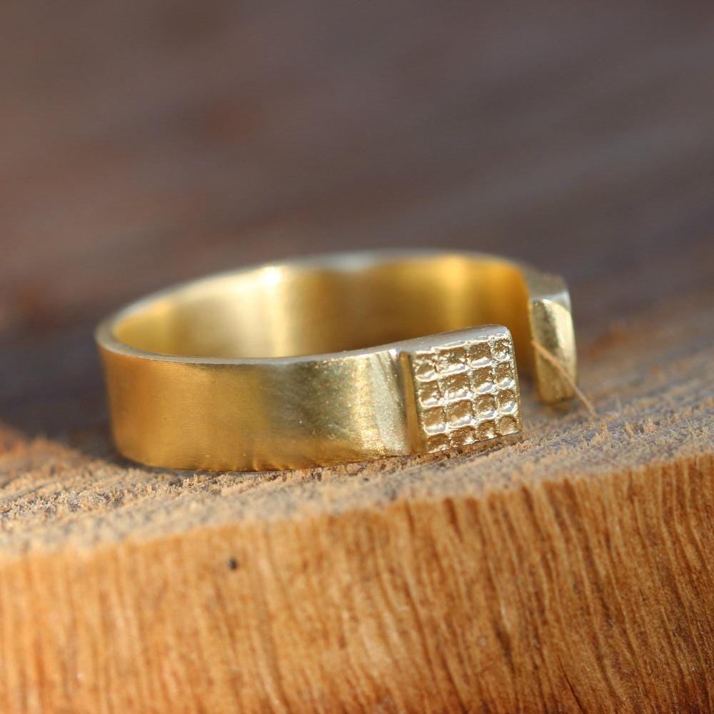 Open Ring Gold,Gold Rings For Women,Minimalist Jewelry,Boho Rings,Ring Accessories,Statement Ring,Handmade Band Rings,Unisex Ring