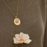 Gemstone Necklaces for Women, Rose Quartz Necklace, Rose Quartz Pendant Necklace, Pendant Necklace for Women, Handmade Necklace