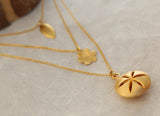 Gold Layered Necklaces Set