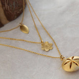 Gold Layered Necklaces Set / 3 Delicate Necklace / Layered Gold Necklace / Everyday Layering Necklaces Set / Long Necklaces For Woman