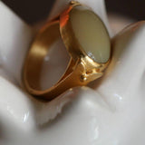 Oval ring/ Natural Citrine Ring / Citrine Ring / Boho Ring / / Ring For Woman / Solitaire Ring / Citrine Rings / Statement Ring /