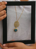 Gem Necklace for Women, Boho Necklace, Pendant Necklace for Women,Custom Necklace,Long Gold Necklace,Jade Necklace ,Christmas Gift
