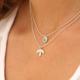 Dainty Gold Necklace,Layered Gold Necklace,Cute Necklaces for Women,Pendant Necklace, Necklaces for Teen Girls,Gold Plated Necklace